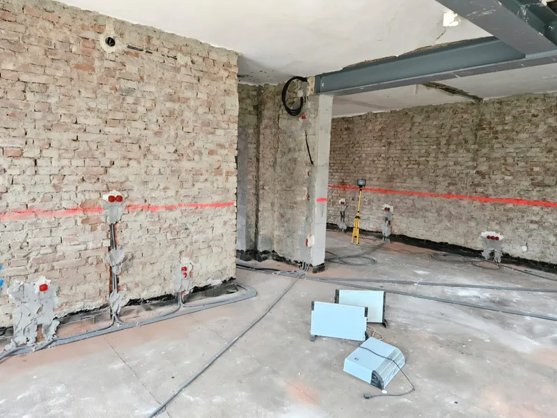 Elektroinstallation im Rohbau